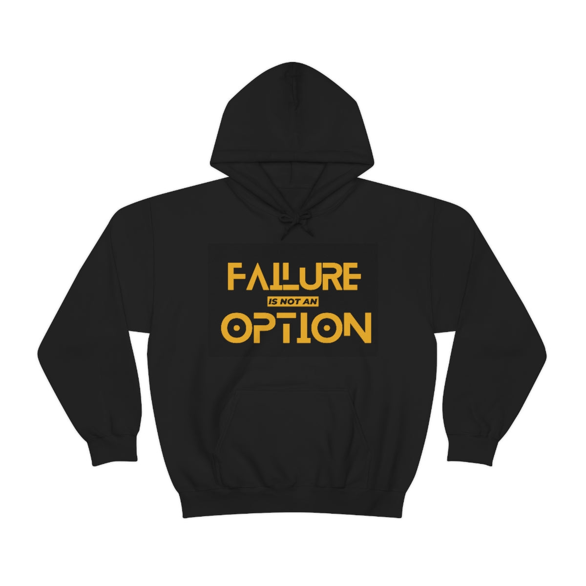 Failure is not an Option Unisex Hoodie - Black/Gold